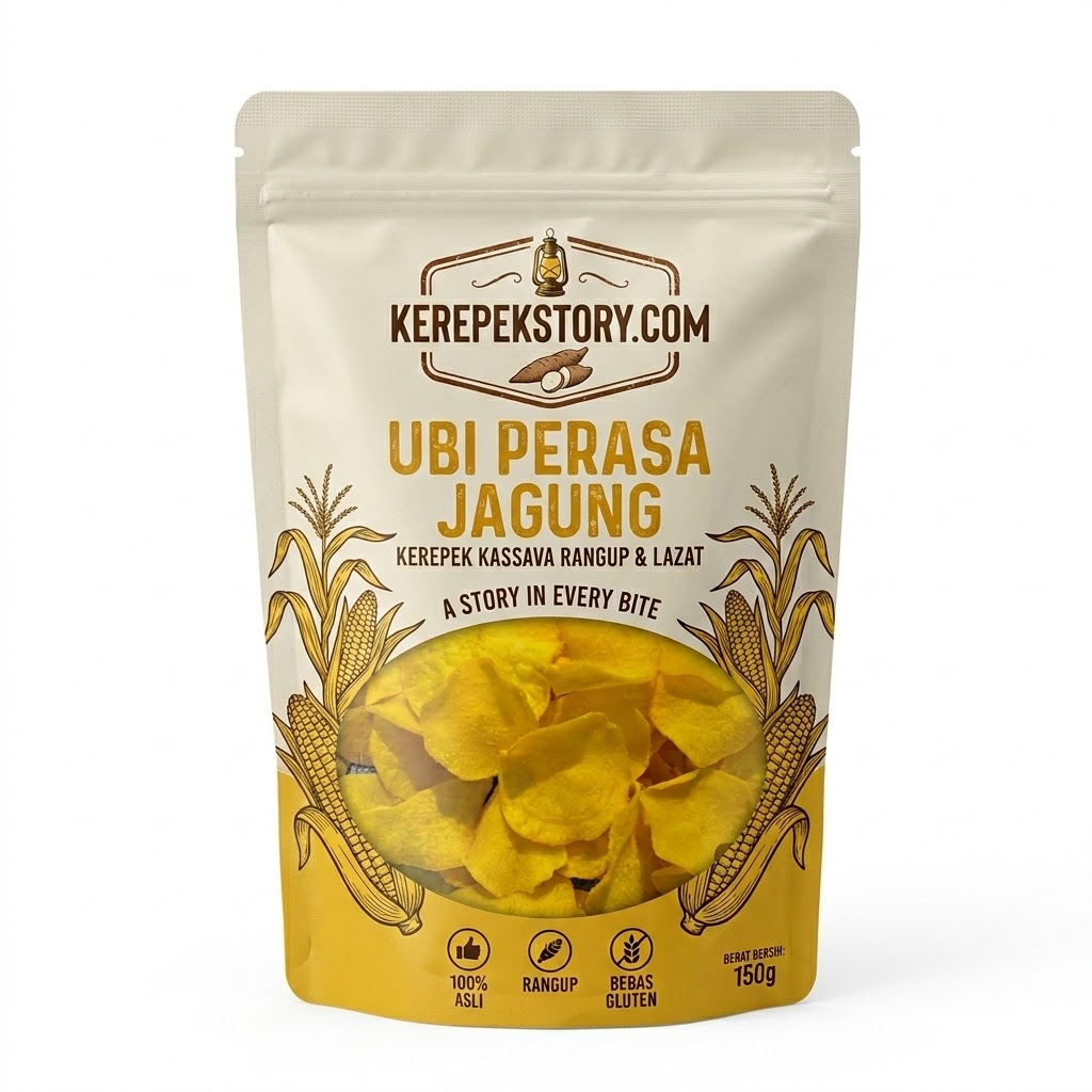 Kerepek Ubi Perisa Jagung